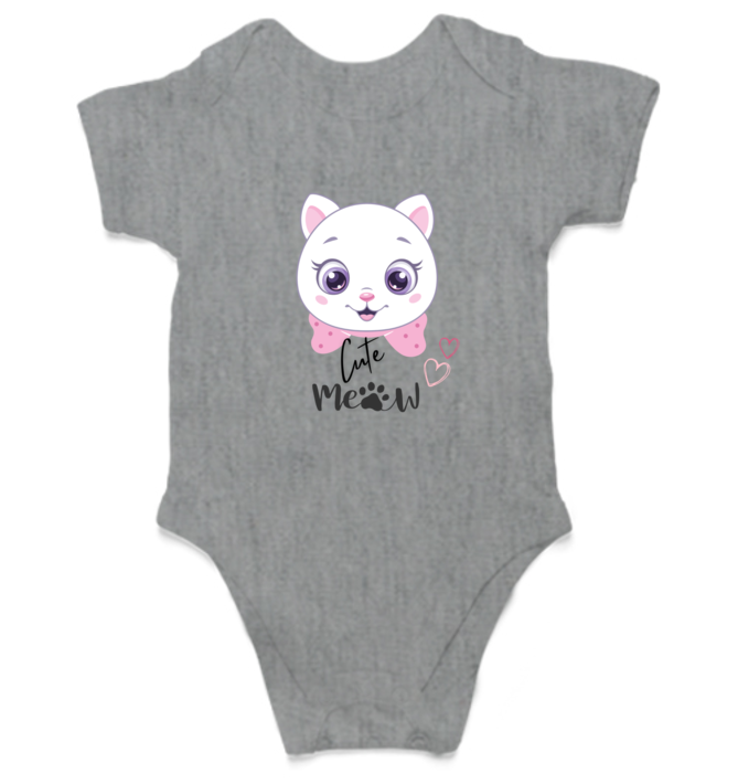 Meow Baby Romper