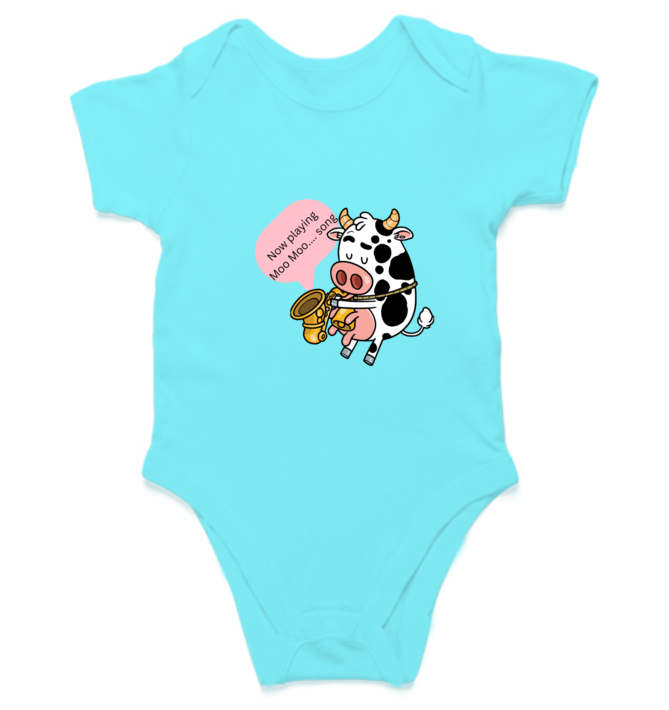 Moo Moo Baby Romper