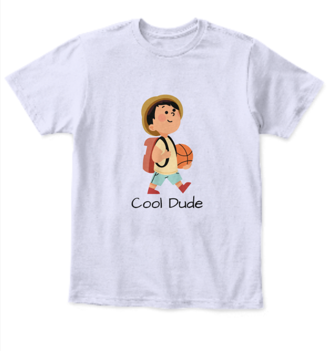 Cool Dude Half Sleeve Cotton T-shirt