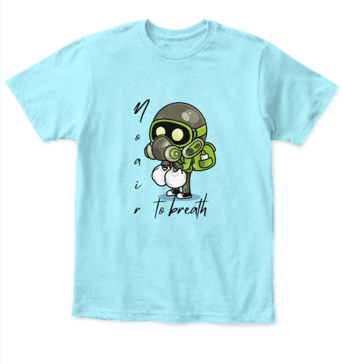 No Air Half Sleeve Cotton T-shirt