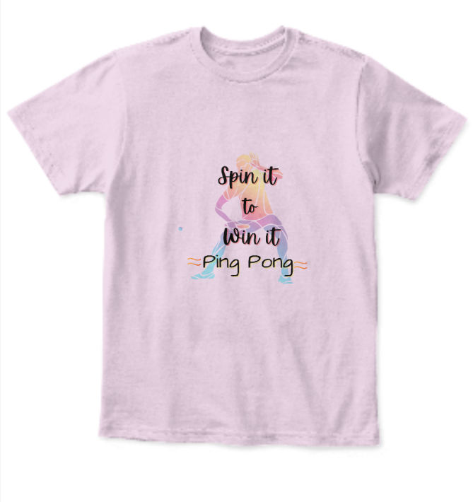 Ping Pong Half sleeve T-shirt